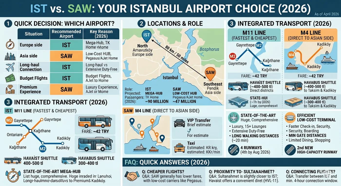 IST havalimanı — IST mi SAW mi? Hangi Havalimanı? (2026)